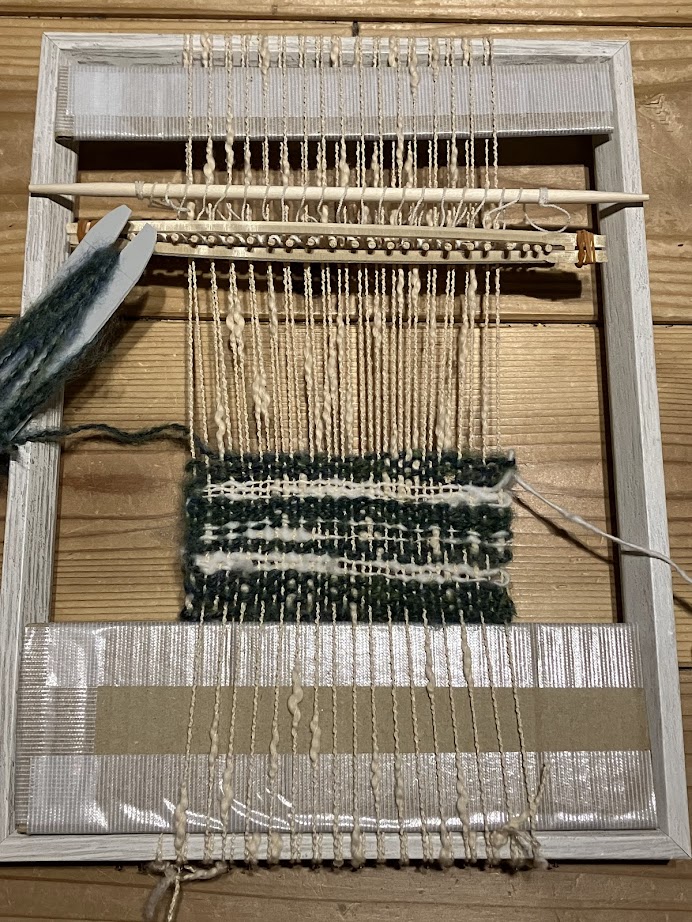 ミニチュア手織り機